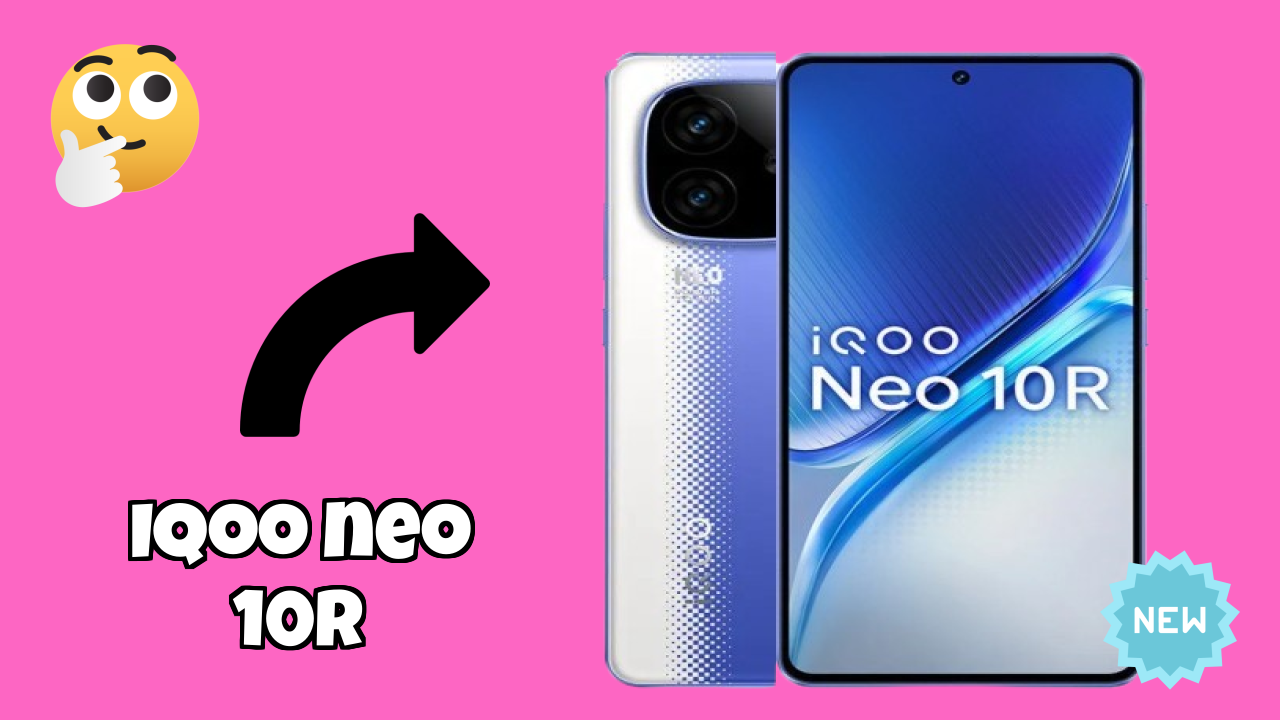 IQOO Neo 10R at ₹26,999 - Best Features Highlighted