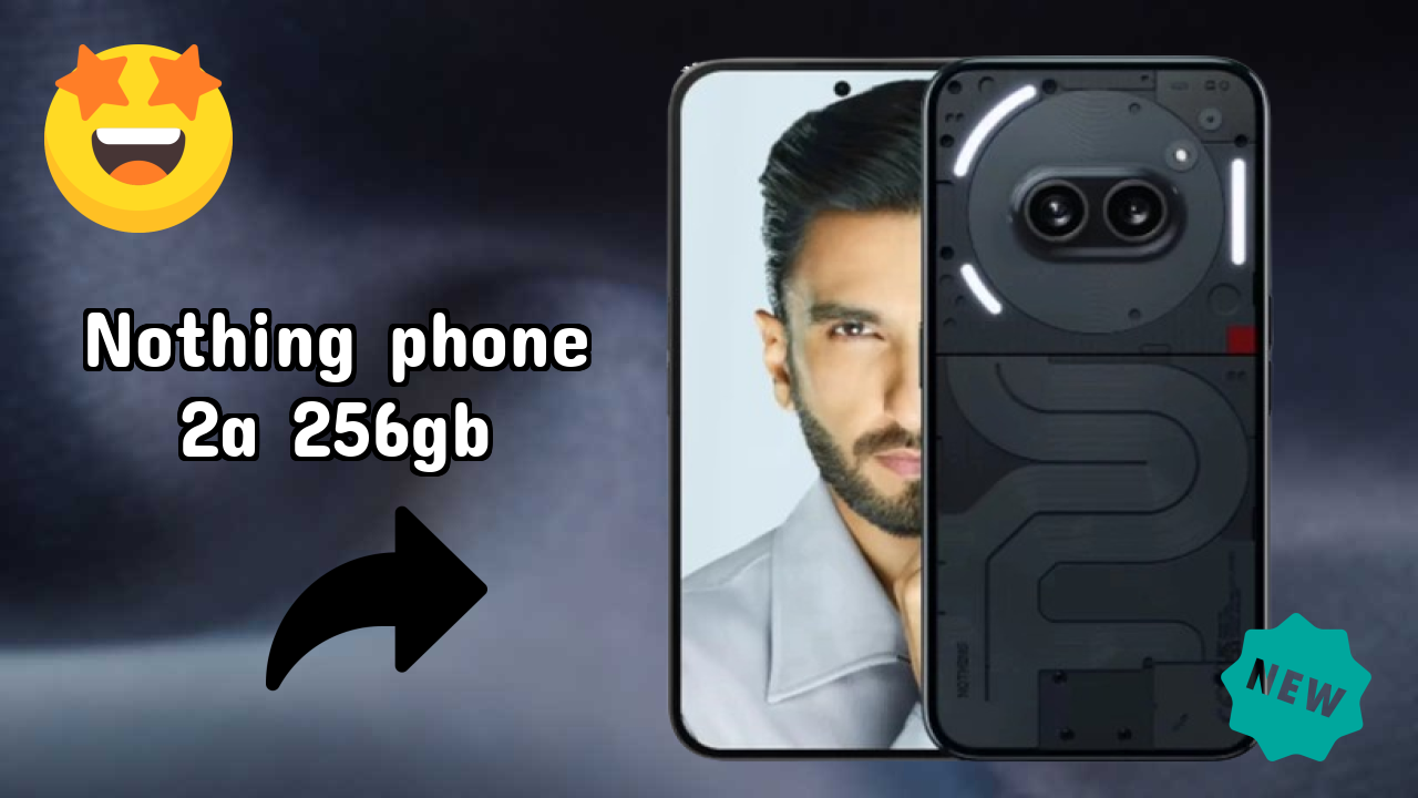 Nothing Phone 2a 256GB Display Technology: 6.7 Inches (17.02 Cm) Screen