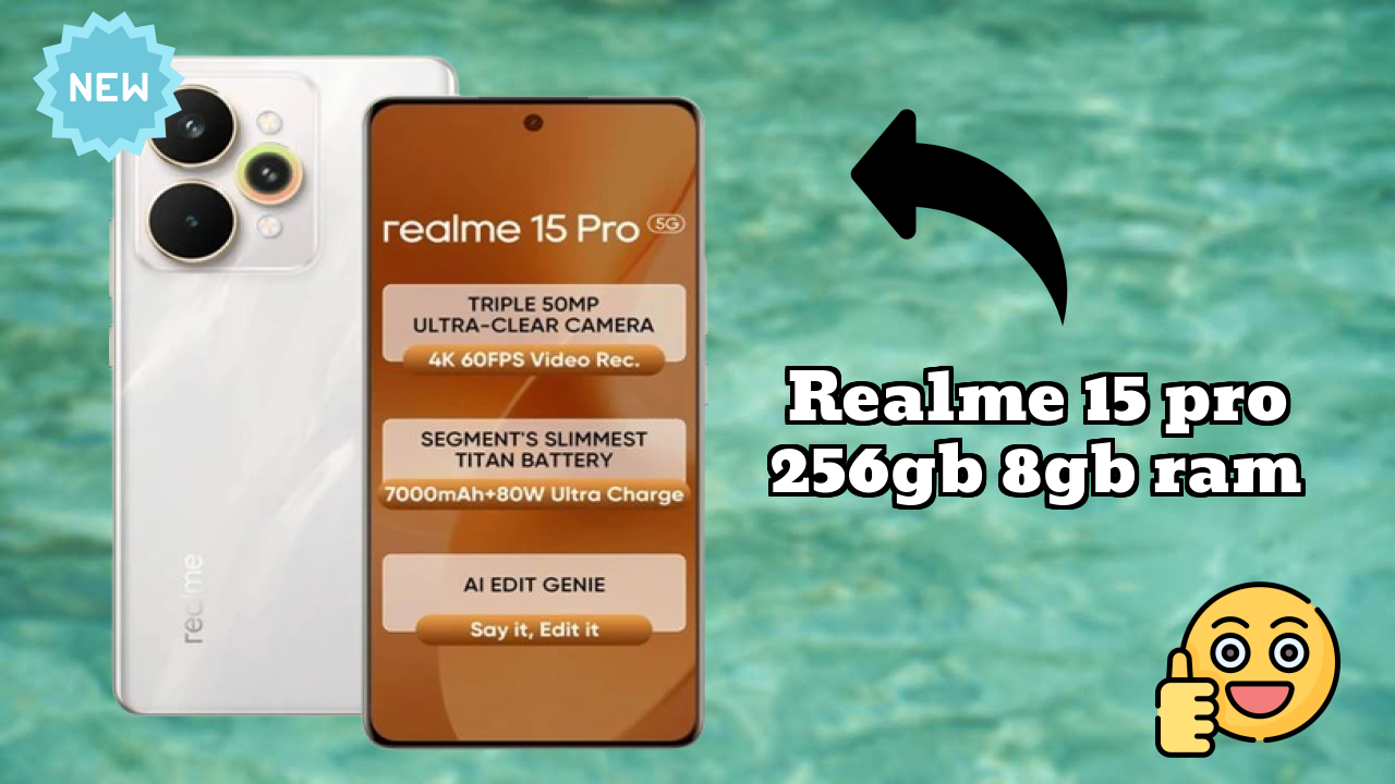 Realme 15 Pro 256GB 8GB RAM at ₹30,999 - Complete Specifications