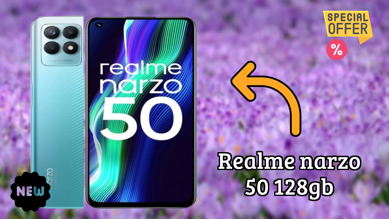 Realme Narzo 50 128GB Display Analysis: 6.6 Inches (16.76 Cm) Screen
