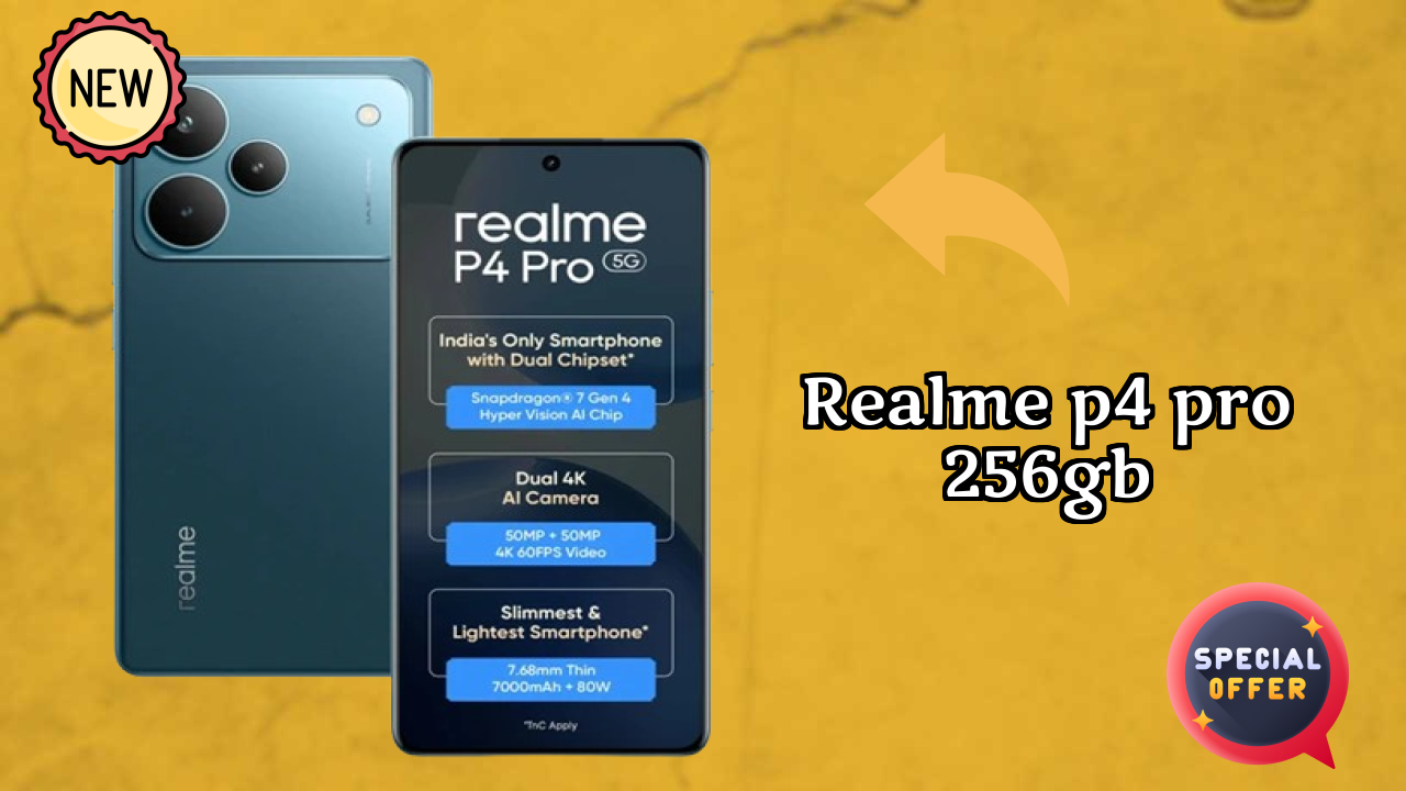 Realme P4 Pro 256GB Camera Quality: 50 MP + 8 MP Rear Camera Low Light