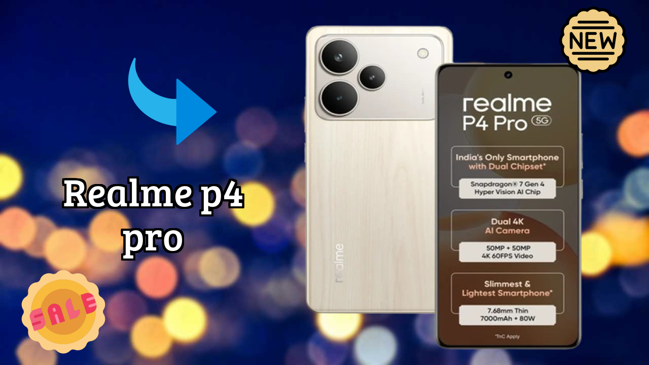 Realme P4 Pro Display Quality: 6.8 Inches (17.27 Cm) Screen