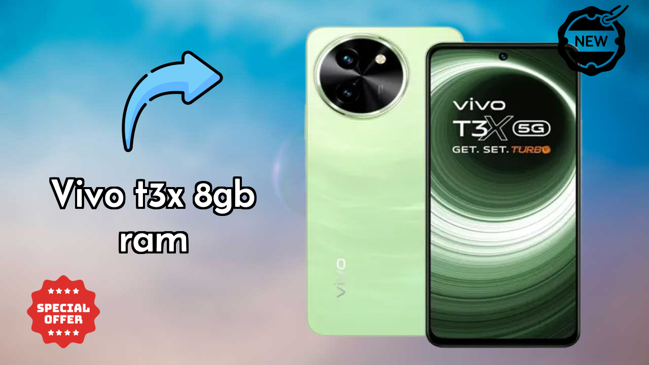 Vivo T3x 8GB RAM Battery Life: 6000 MAh Real-World Review